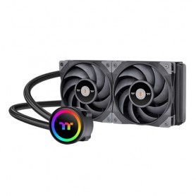 Thermaltake Toughliquid 240 ARGB Processore All-in-one liquid cooler Nero (CL-W319-PL12BL-A)