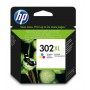 INK HP F6U67AE N302XL CIANO/MAGENTA /GIALLO 8ML (F6U67AE)