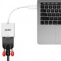 Lindy 43242 cavo e adattatore video 0,17 m VGA (D-Sub) USB tipo-C Bianco (43242)