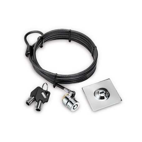 Hamlet Tablet Pc Lock cavo di sicurezza con lucchetto a chiave per tablet, tv e monitor di 200cm (XNBTLOCK20KS) ( (XNBTLOCK20KS)
