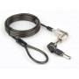 Hamlet XPADLOCK200MS cavo di sicurezza Nero 2 m (XPADLOCK200MS)