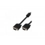 CAVO VGA 1,8MT M/M 15PIN BK SCHERMATO NO FERRITE ADJ (320-00078)