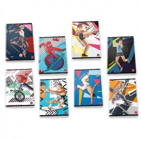 CF10 QUADERN POP SPORT A4 80G ASST. (02320460A)