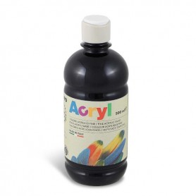 BOTTIGLIA 500ML TEMP ACRILICA NERO (4003TA500800)