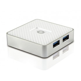 Conceptronic HUBBIES03W hub di interfaccia USB 3.2 Gen 1 (3.1 Gen 1) Type-A 5000 Mbit/s Bianco (HUBBIES03W)