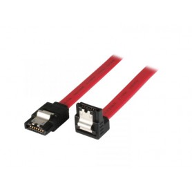 CAVO FLAT SATA 0,5MT ANGLED 90&176 6GBITS/S ADJ (320-00101)
