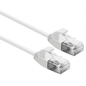 Nilox NX090506110 cavo di rete Bianco 0,5 m Cat6a U/UTP (UTP) (NX090506110)