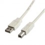 Nilox NX090301122 cavo USB 4,5 m USB 2.0 USB A USB B Bianco (NX090301122)