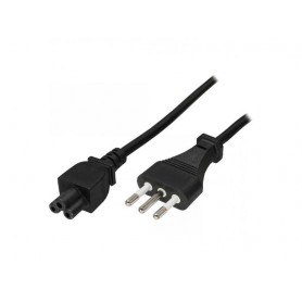 CAVO ALIMENTAZIONE 1MT PER NB BK STRAIGHT COMPAQ/PRESA TRIPOLARE ADJ (320-00097)