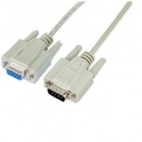 Nilox 1.8m RS-232 cavo seriale Bianco 1,8 m (NX090303101)