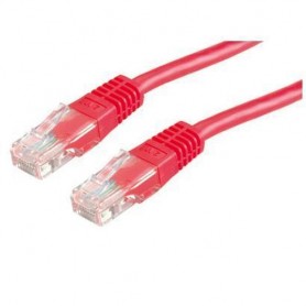Nilox 5m Cat6 UTP cavo di rete Rosso U/UTP (UTP) (NX090504109)