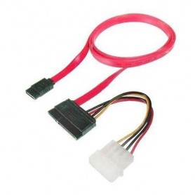 Nilox 0.5m SATA 22 cavo SATA 0,5 m SATA 22-pin SATA 7-pin + Molex (4-pin) Rosso (NX090305108)