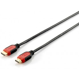 Equip 119341 cavo HDMI 1 m HDMI tipo A (Standard) Nero, Rosso (119341)