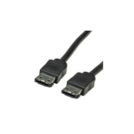 Nilox 0.5m eSATA cavo SATA 0,5 m Nero (NX090305116)
