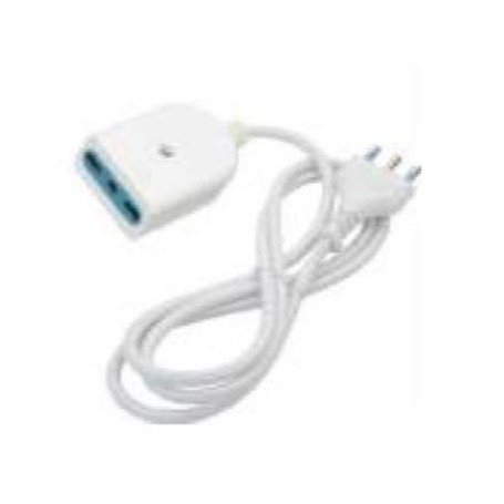 Redline RDL5928 prolunghe e multiple 5 m 1 presa(e) AC Interno Bianco (RDL5928)