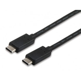 Equip 12834207 cavo USB 1 m USB 3.2 Gen 2 (3.1 Gen 2) USB C Nero (12834207)
