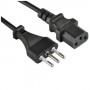 Nilox NX090401102 cavo di alimentazione Nero CEI 23-16 Accoppiatore C13 (NX090401102)