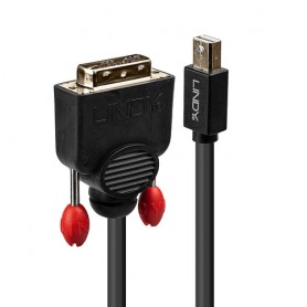 Lindy 41951 cavo e adattatore video 1 m Mini DisplayPort DVI-D Nero (41951)