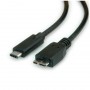 Nilox NX090301133 cavo USB 1 m Micro-USB B USB C Nero (NX090301133)