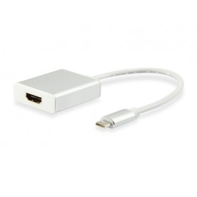 Equip 133452 adattatore grafico USB 4096 x 2160 Pixel Bianco (133452)