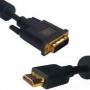 Nilox 2.0m HDMI-DVI 2 m Nero (HDDV2/P)