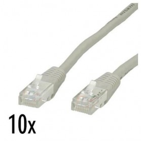 Nilox 3m Cat6e UTP cavo di rete Grigio U/UTP (UTP) (NX090504122)