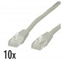 Nilox 3m Cat6e UTP cavo di rete Grigio U/UTP (UTP) (NX090504122)