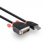 Lindy 41492 cavo e adattatore video 3 m DVI-D DisplayPort Nero (41492)