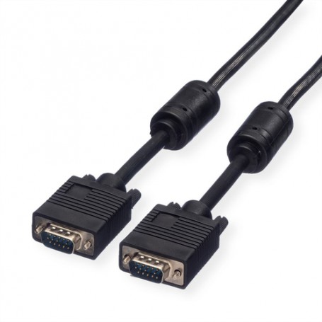 ROLINE 11.04.5256 cavo VGA 6 m VGA (D-Sub) Nero (RO11.04.5256)
