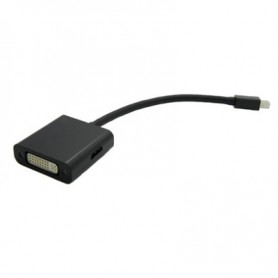 Nilox MiniDP - DisplayPort/HDMI/DVI-I M/F 0,1 m Mini DisplayPort DisplayPort + DVI + HDMI Nero (NX080200118)