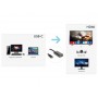 Hamlet XVAUC-HDM4K cavo e adattatore video USB tipo-C HDMI tipo A (Standard) Nero (XVAUC-HDM4K)