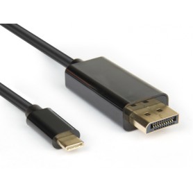 Hamlet XVAUC-DP4K20 cavo e adattatore video 2 m USB tipo-C DisplayPort Nero (XVAUC-DP4K20)