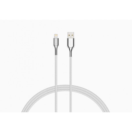 Cygnett CY2687PCCAL cavo Lightning 3 m Acciaio inossidabile, Bianco (CY2687PCCAL)