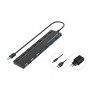 Conceptronic HUBBIES09BP hub di interfaccia USB 3.2 Gen 1 (3.1 Gen 1) Type-A 5000 Mbit/s Nero (HUBBIES09BP)