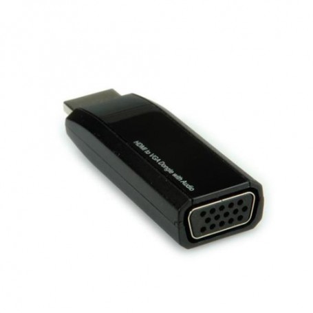 Nilox HDMI - VGA/3.5mm M/F VGA + 3.5mm Nero (NX080200117)