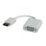 Nilox DisplayPort - VGA M/F 0,1 m VGA (D-Sub) Bianco (NX080200121)