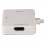 Hama mini DisplayPort - DVI/DisplayPort/HDMI Bianco (HA7653245)