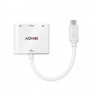 Lindy 43274 hub di interfaccia USB 3.2 Gen 1 (3.1 Gen 1) Type-C Bianco (43274-LND)