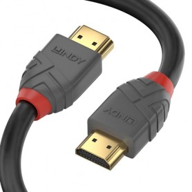 Lindy 36969 cavo HDMI 20 m HDMI tipo A (Standard) Nero, Grigio (36969)