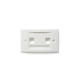 PLACCA 503 PER 2 KEYSTONE BIANCA (440101)