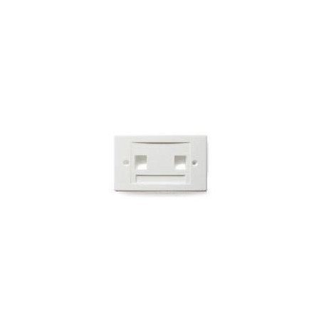 PLACCA 503 PER 2 KEYSTONE BIANCA (440101)