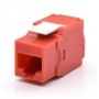 PRESA RJ45U CAT.6  ROSSO (WPC-KEY-6UP-TL/R)