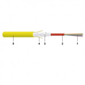 CAVO 24FO OS2 DIEL.INT. CCA GIALLO (19618200CZ)
