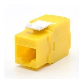 PRESA RJ45U CAT.6  GIALLO (WPC-KEY-6UP-TL/Y)