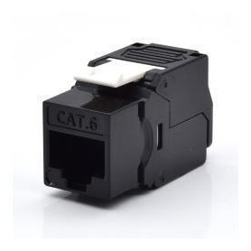 PRESA RJ45U CAT.6  NERO (WPC-KEY-6UP-TL/BL)