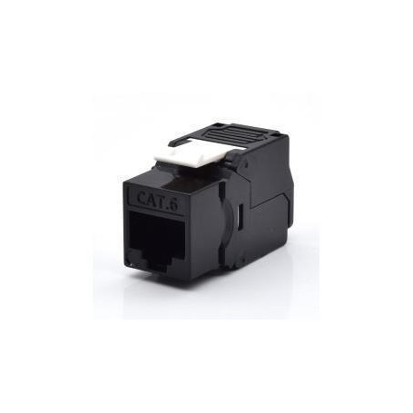 PRESA RJ45U CAT.6  NERO (WPC-KEY-6UP-TL/BL)