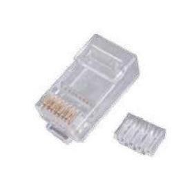 PLUG RJ45U CAT.5E CAVO SOLIDO CF10 (WPC-MDP-883-5U-R50)