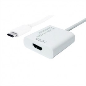 ADATTATORE USB 3.2 TYPE C-HDMI M/F TYPE C CON CAVO VALUE (12.99.3210)