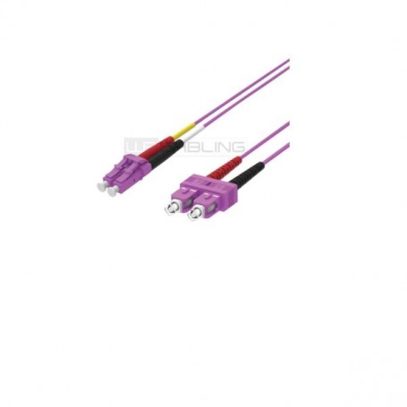 PATCH 2FO OM4 LCD/SCD VIOLA 10M (WPC-FP4-5LCSC-100)