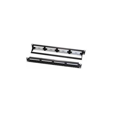 PANN.1U CON 24 RJ45U CAT.6A NERO (WPC-PAN-6AU-24)